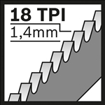 Bosch Säbelsägeblatt S 1122 EF, Flexible for Metal, 2er-Pack #2608656042