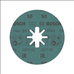 Bosch PRO R780 X-Lock Fiberscheibe, 125 mm, G50 #2608619184