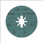 Bosch PRO R780 X-Lock Fiberscheibe, 125 mm, G100 #2608619187