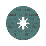 Bosch PRO R780 X-Lock Fiberscheibe, 125 mm, G120 #2608619188