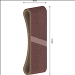 Bosch PRO X440 Schleifband, 60 x 400 mm, G40, 3-tlg. #2608606000