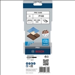 Bosch PRO X440 Schleifband, 60 x 400 mm, 100, 3-tlg. #2608606003
