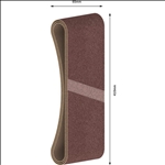 Bosch PRO X440 Schleifband, 65 x 410 mm, G40, 3-tlg. #2608606015