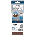 Bosch PRO X440 Schleifband, 65 x 410 mm, G150, 3-tlg. #2608606020