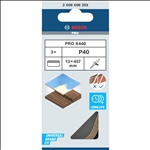 Bosch PRO X440 Schleifband, 13 x 457 mm, G40, 3-tlg. #2608606203
