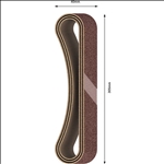 Bosch PRO X440 Schleifband, 40 x 305 mm, G120, 3-tlg. #2608606208