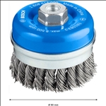 Bosch PRO Metal heavy Topfbürste, 90 x 0,8 mm, Gewinde #1608614000