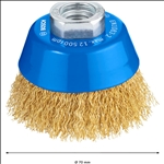 Bosch PRO Metal clean Topfbürste, 70 x 0,30 mm, Gewinde, vermessingt #1608614020