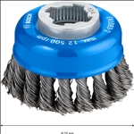 Bosch PRO Metal heavy X-Lock Topfbürste, 75 x 0,5 mm #2608620727