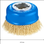 Bosch PRO Metal clean X-Lock Topfbürste, 75 x 0,30 mm, vermessingt #2608620730