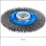 Bosch PRO Metal clean X-Lock Scheibenbürste, 115 x 0,3 mm #2608620732