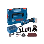 Bosch Akku-Multi-Cutter GOP 18V-34, Starlock Tauchsägeblätter+diverses Zubehör, L-BOXX #06018G2002