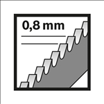 Bosch Stichsägeblatt T 118 GFS Basic for Stainless Steel, 3er-Pack #2608636498