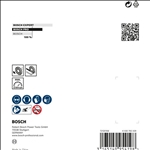 Bosch PRO Stainless Steel heavy X-Lock Scheibenbürste, 115 x 0,5 mm #2608620733