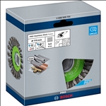 Bosch PRO Stainless Steel heavy X-Lock Scheibenbürste, 115 x 0,5 mm #2608620733