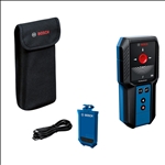 Bosch Ortungsgerät GMS 120-27, BA 3.7V 1.0Ah A + USB-C®-Kabel #0601081701