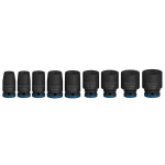 Bosch PRO Impact Socket Set, 1/4 Zoll, Standard, 9‑tlg. #2608003034