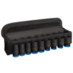 Bosch PRO Impact Socket Set, 1/4 Zoll, Standard, 9‑tlg. #2608003034