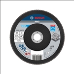 Bosch PRO X571 Fächerschleifscheibe, 180 mm, G40 #2608606737