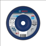 Bosch PRO X571 Fächerschleifscheibe, 180 mm, G40 #2608607342