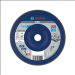 Bosch PRO X571 Fächerschleifscheibe, 180 mm, G60 #2608607343