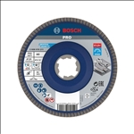 Bosch PRO X571 X-Lock Fächerschleifscheibe, 125 mm, G80 #2608619211