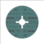 Bosch PRO R574 Fiberscheibe, 115 mm, G80 #2608606728