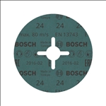 Bosch PRO R574 Fiberscheibe, 125 mm, G24 #2608606731