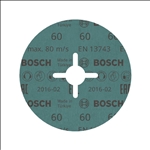 Bosch PRO R574 Fiberscheibe, 125 mm, G60 #2608606733