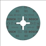 Bosch PRO R574 Fiberscheibe, 125 mm, G80 #2608606734