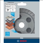Bosch PRO Multi Material Topfscheibe, 5 x 125 x 22,23 mm #2608201231