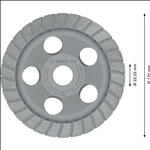 Bosch PRO Multi Material Topfscheibe, 5 x 125 x 22,23 mm #2608201231