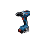 Bosch Akku-Bohrschrauber GSR 18V-65, 2 x Akku GBA 18V 4.0Ah #06019N3207