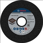 Bosch PRO Metal Schleifscheibe, 100 x 27 x 20 mm, K24 #1608600059