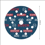 Bosch EXPERT O780 Folienschleifscheibe, 125 mm, G400 #2608902423
