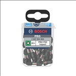 Bosch PRO Pozidriv Impact Bit, PZ2, 25 mm, 25-tlg. #2607002804