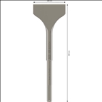 Bosch PRO SDS max-4C Spatmeißel, 115 x 350 mm #1618601007