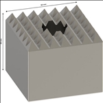 Bosch PRO SDS max-4C Stahl-Stockerplatte, 60 x 60 mm #1618623206