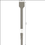 Bosch PRO HEX 19-4C Spatmeißel, 50 x 400 mm #1618630007