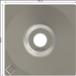 Bosch PRO SDS max Stampferplatte, 120 mm #1618633101