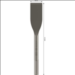 Bosch PRO SDS max-5C Fliesenmeißel-Set, 50 x 300 mm, 5-tlg. #2608690100