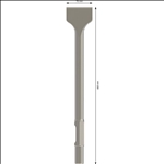 Bosch PRO HEX 30-4C Spatmeißel, 75 x 450 mm #2608690113