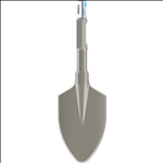 Bosch PRO HEX 30-4C Spatmeißel, gerundet, 135 x 400 mm #2608690110