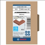 Bosch PRO SDS max-4C Spitzmeißel-Set, 280 mm, 10-tlg. #2608690130