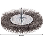 Bosch PRO Metal clean Scheibenbürste, zylindrischer Schaft, 100 x 0,2 mm #1609200274