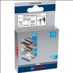 Bosch PRO Multi Material clean Scheibenbürste, gerader Schaft, 75 x 1 mm #2608622056
