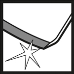 Bosch HCS Schaber ATZ 52 SC, biegesteif, 52 x 26 mm, 10er-Pack #2608664487