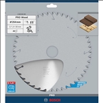 Bosch PRO Wood Kreissägeblatt, 254 x 2 x 30 mm, Z40 #2608640435