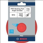 Bosch PRO Stützteller, 115 mm, M14, Klettverschluss #2608601076