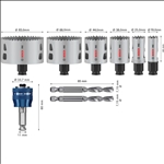 Bosch PRO Multi Material PC Plus Lochsägen-Set, 9-tlg. #2608594424